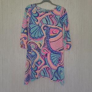 Lilly Pulitzer Size XXS Geometric Print Dress